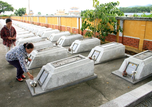 Mộ gió lính Hoàng Sa